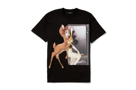 givenchy tee shirt bambi|givenchy bambi print cotton jersey.